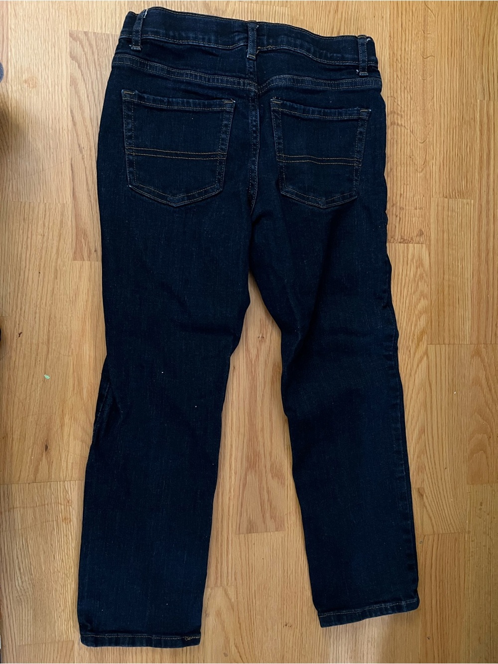 Dark Indigo Straight-Leg Jeans